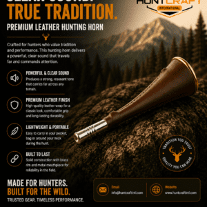 Premium Brass Hunting Horn for Outdoor Hunting