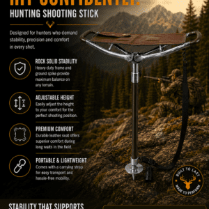 Premium Hunting Stool by HuntCraft International